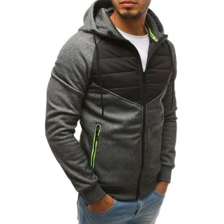 Sivá prešívaná pánska bunda (tx2698)