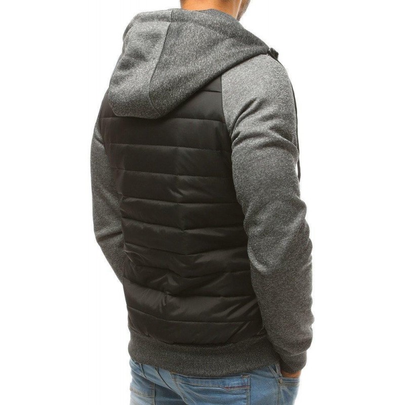Sivá prešívaná pánska bunda (tx2698)