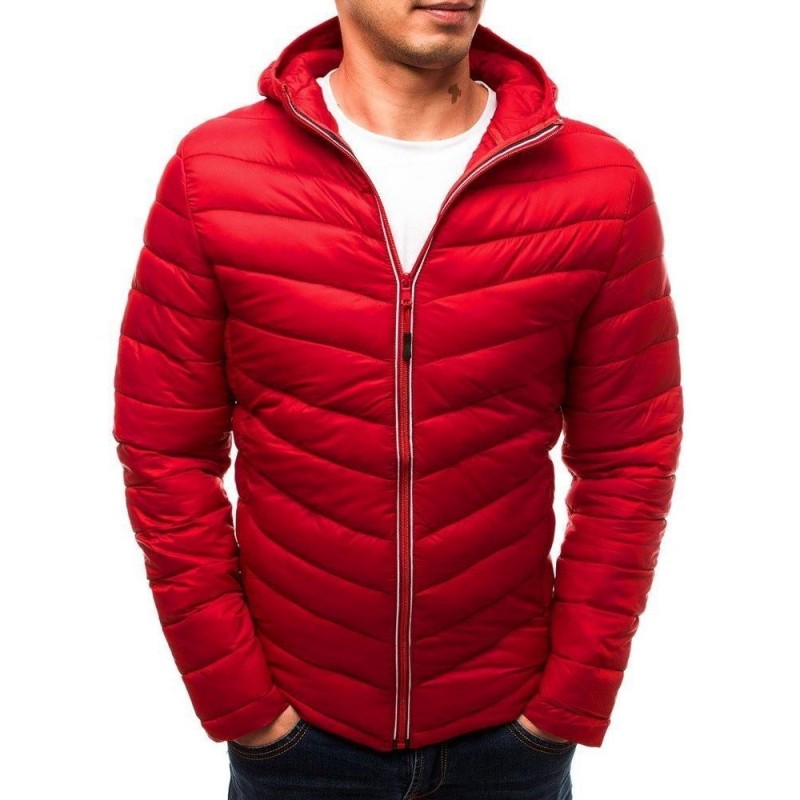 Pánska prechodná bunda (tx2714) - červená