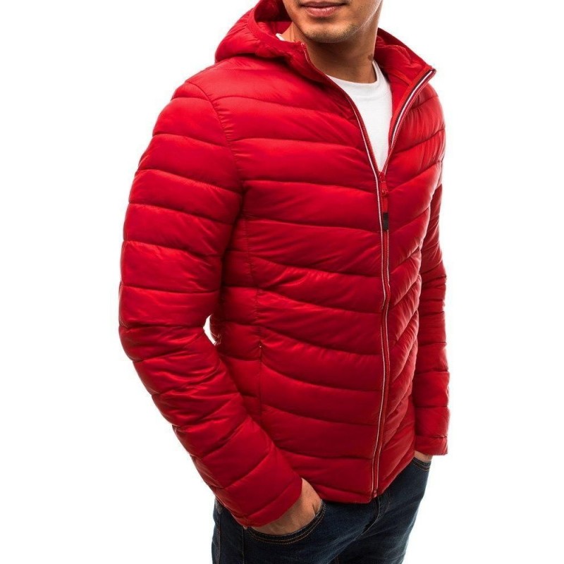 Pánska prechodná bunda (tx2714) - červená