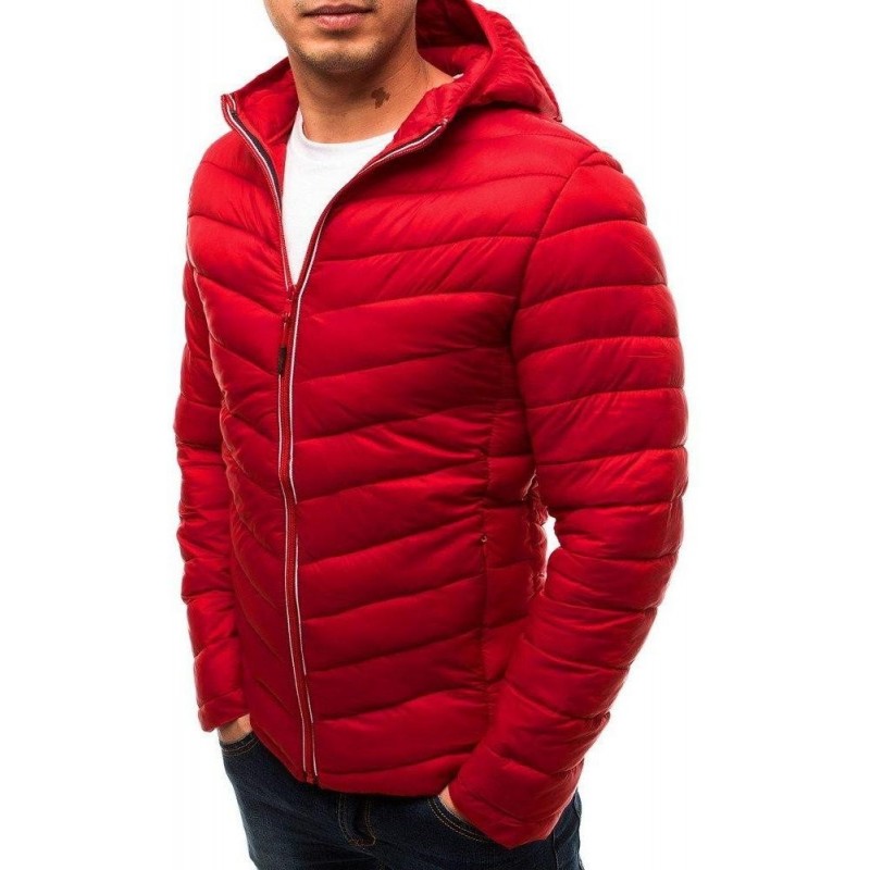 Pánska prechodná bunda (tx2714) - červená