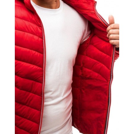 Pánska prechodná bunda (tx2714) - červená