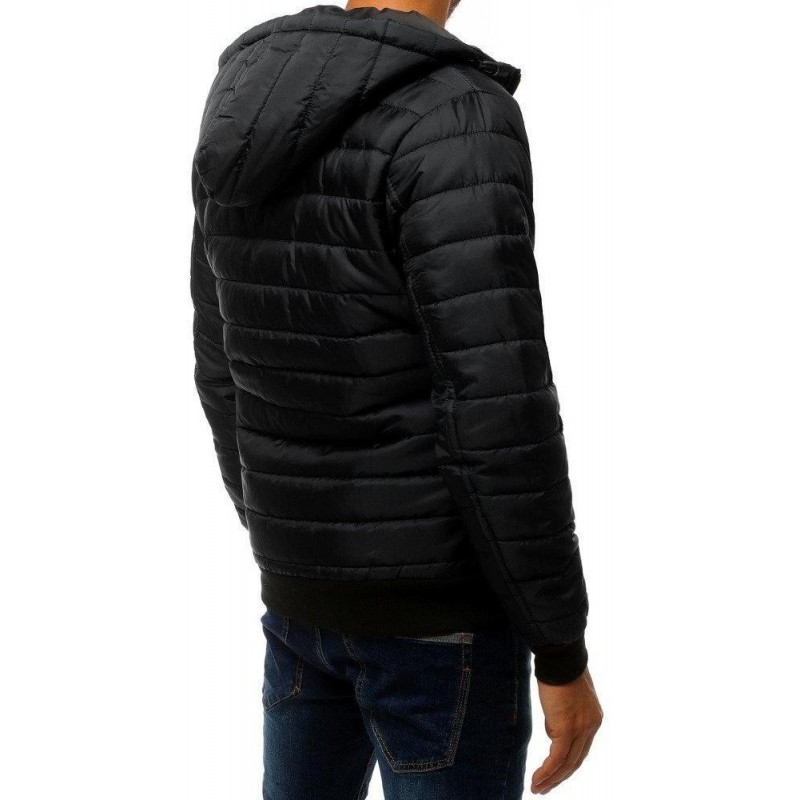 Čierna pánska bomber bunda (tx2728)
