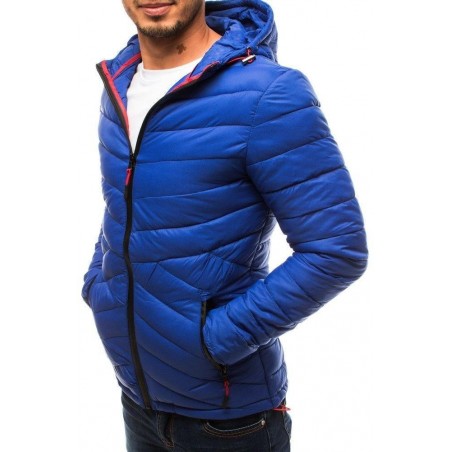 Prechodná bunda pre mužov (tx2759) - modrá