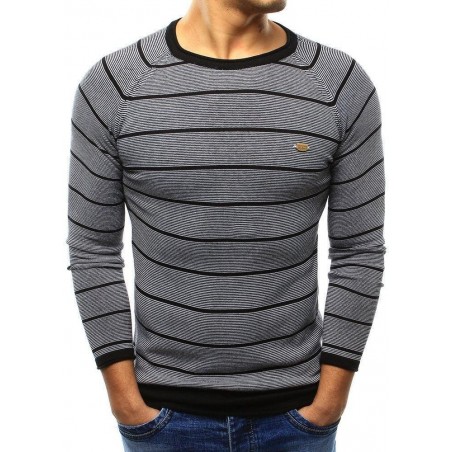 Pánsky sveter (wx0818) - čierny