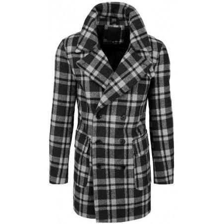 Sivý pánsky kabát (cx0396)