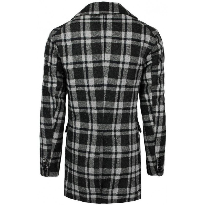 Sivý pánsky kabát (cx0396)