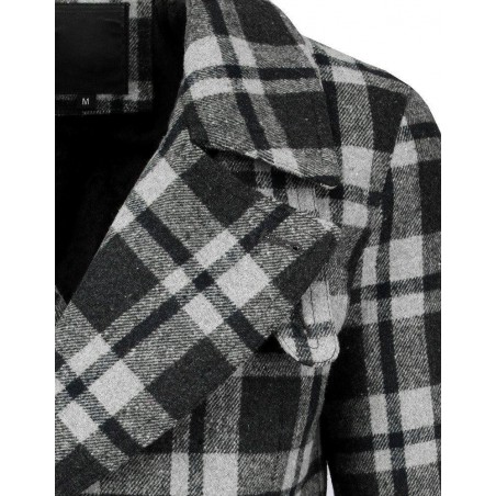 Sivý pánsky kabát (cx0396)