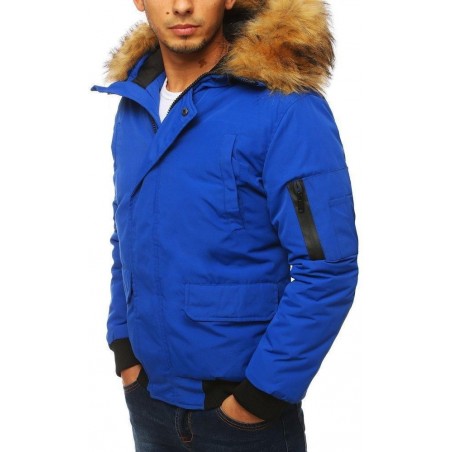 Modrá pánska zimná bunda (tx2871)