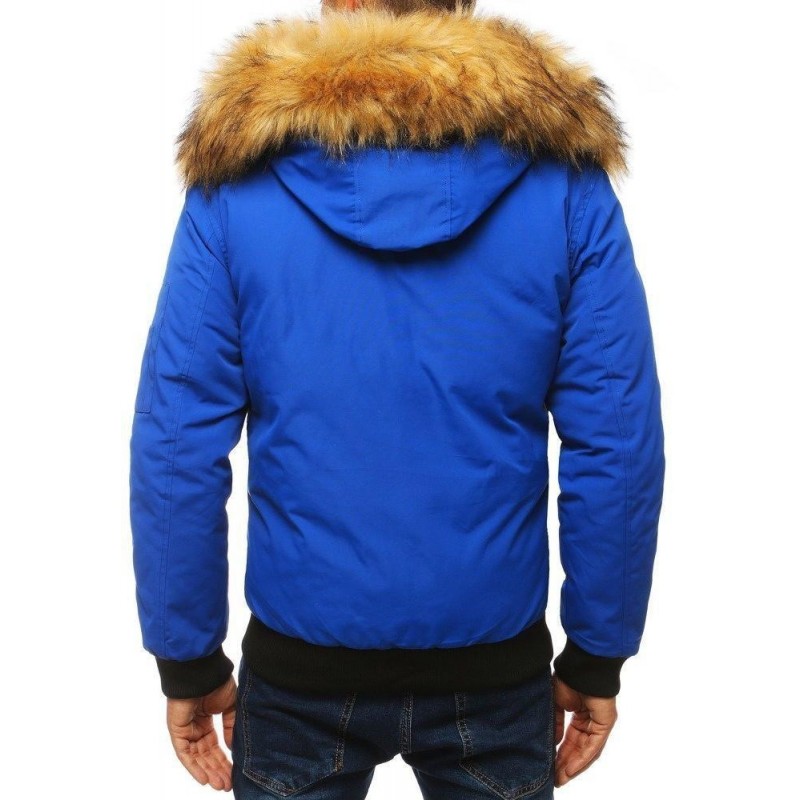 Modrá pánska zimná bunda (tx2871)