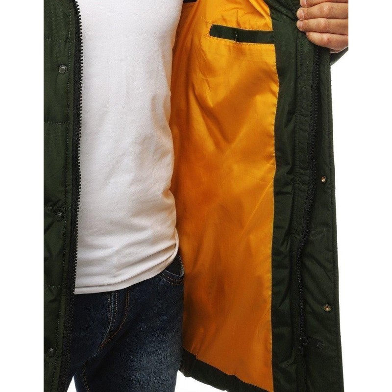 Zimná zelená pánska bunda (tx2917)