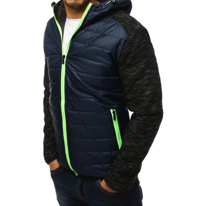 Prechodná pánska tmavomodrá bunda (tx2985)