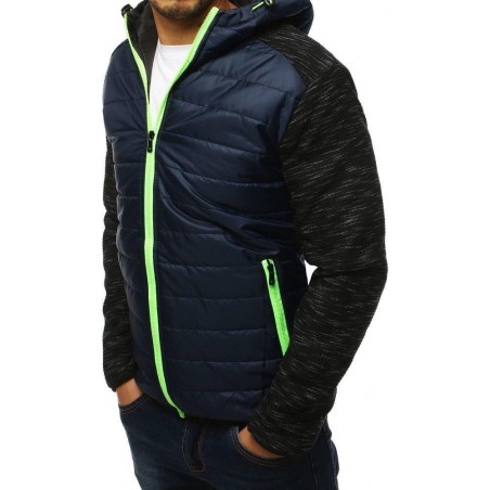 Prechodná pánska tmavomodrá bunda (tx2985)