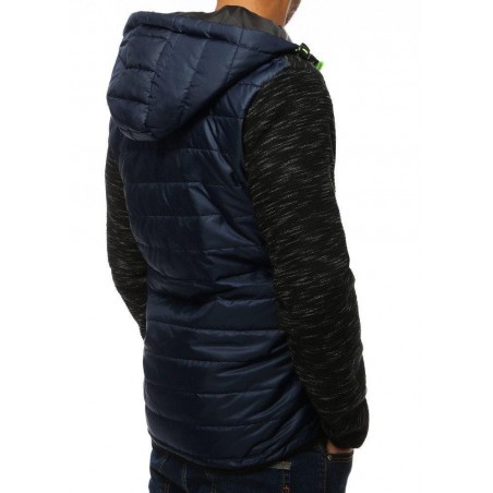 Prechodná pánska tmavomodrá bunda (tx2985)