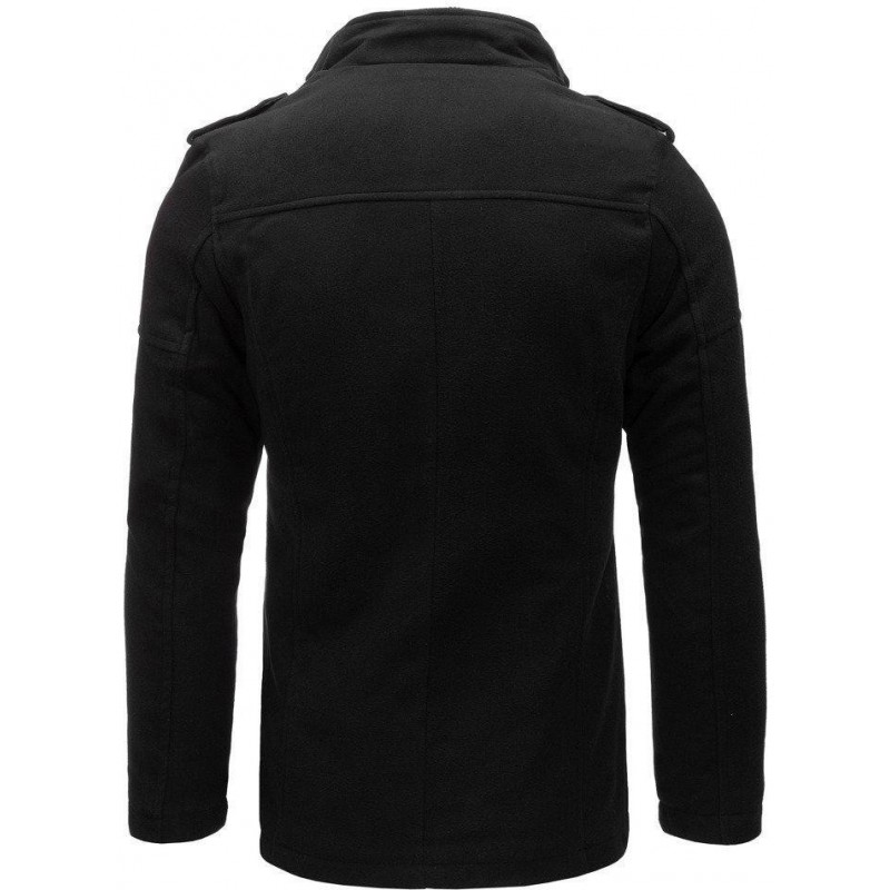 Čierny pánsky kabát (cx0399)