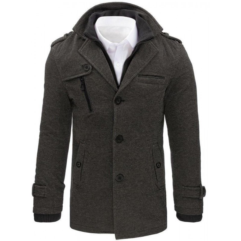 Kabát pre pánov (cx0405) - sivý