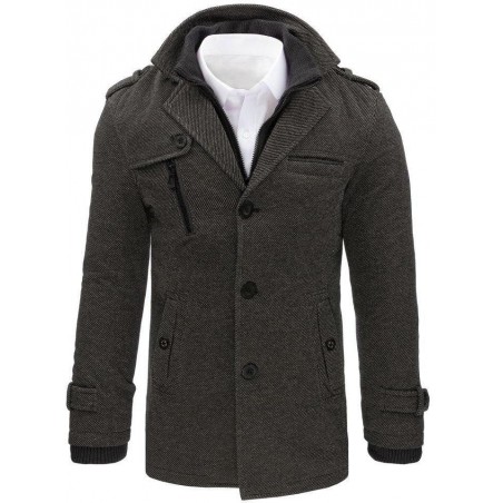 Kabát pre pánov (cx0405) - sivý
