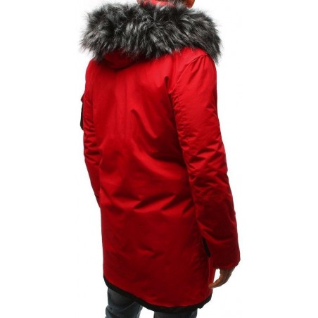 Pánska zimná bunda (tx3041) - červená