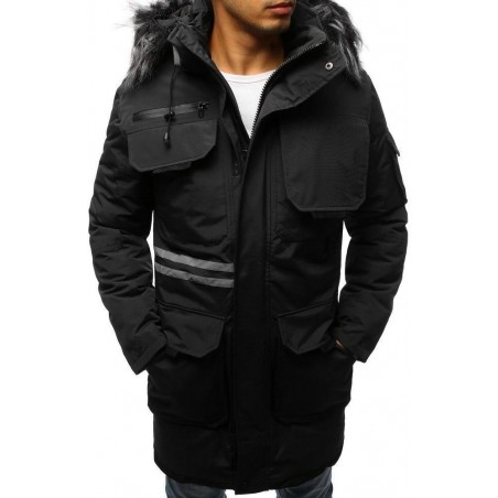 Pánska zimná bunda (tx3043) - čierna