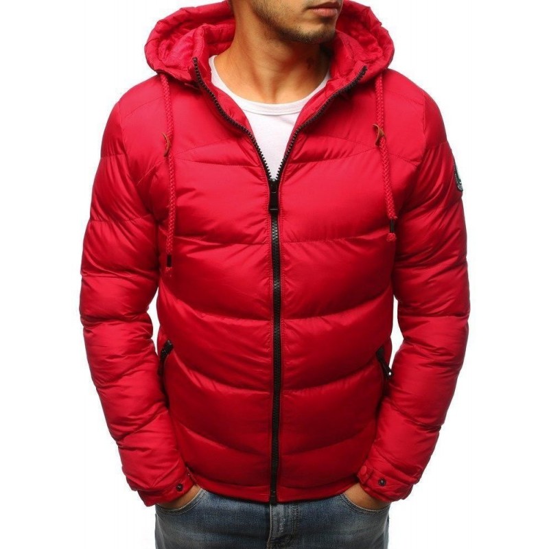 Pánska červená zimná bunda (tx3079)