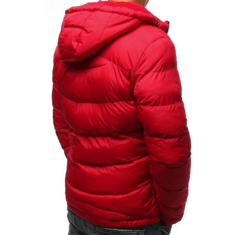 Pánska červená zimná bunda (tx3079)
