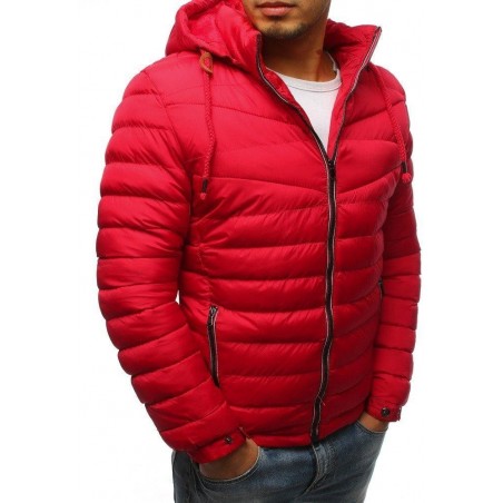 Zimná červená pánska bunda (tx2388)