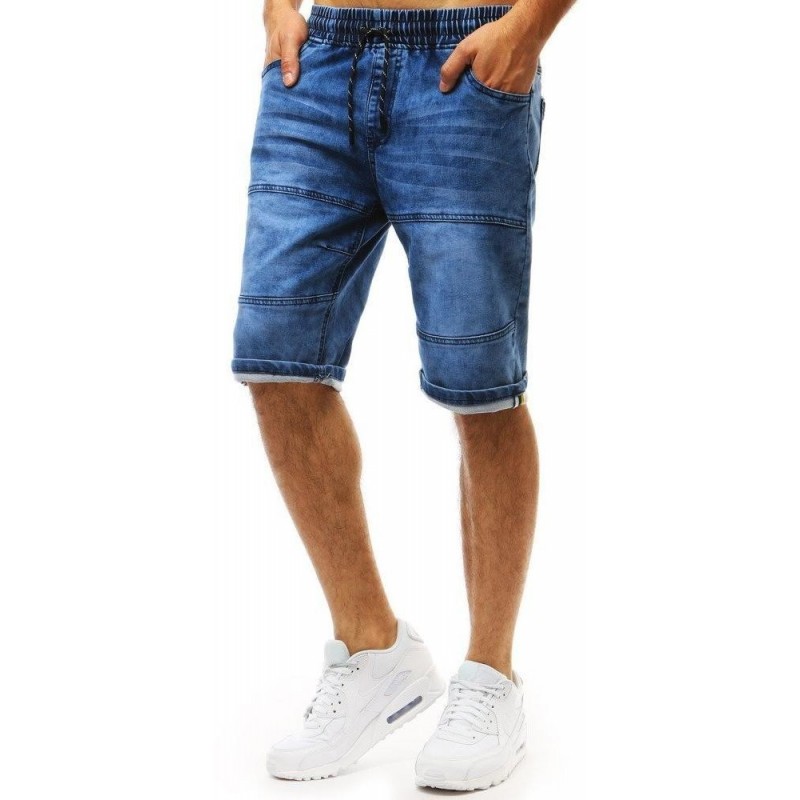 Modré denimové kraťasy pre pánov (sx0966)