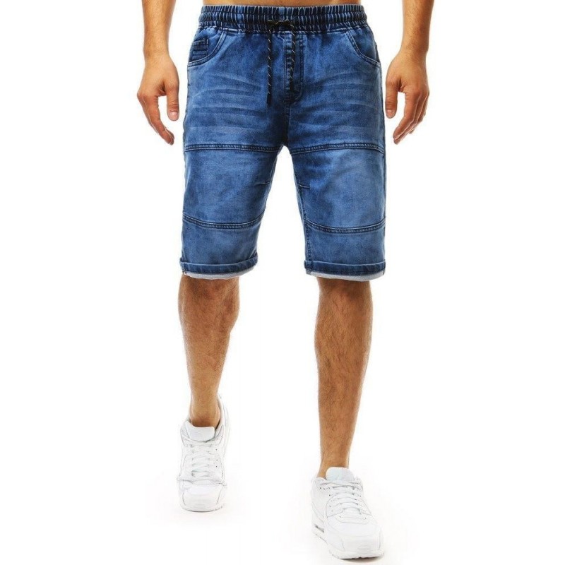 Modré denimové kraťasy pre pánov (sx0966)