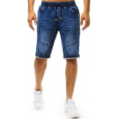 Pánske modré denim šortky (sx0968)