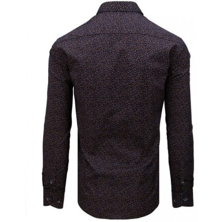 Pánska casual košeľa PREMIUM (dx1794) - tmavomodrá