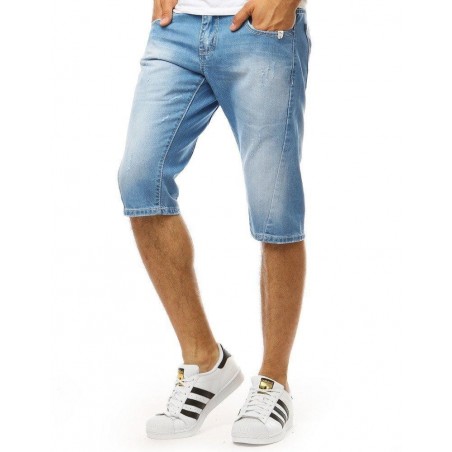 Pánske džínsové kraťasy (sx0994) - modré