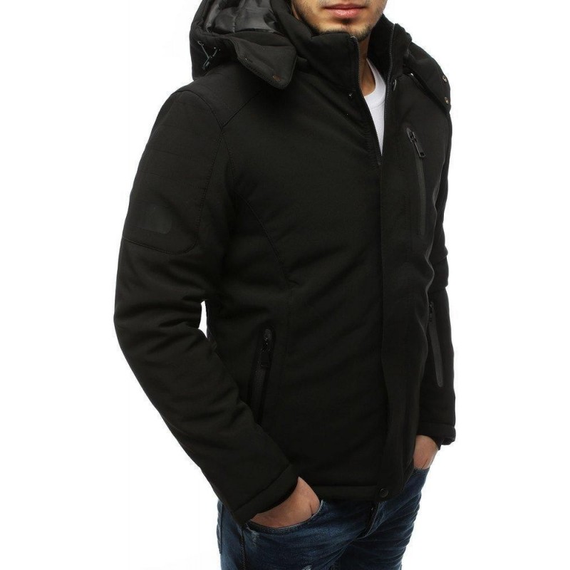 Pánska čierna zimná bunda (tx3124)