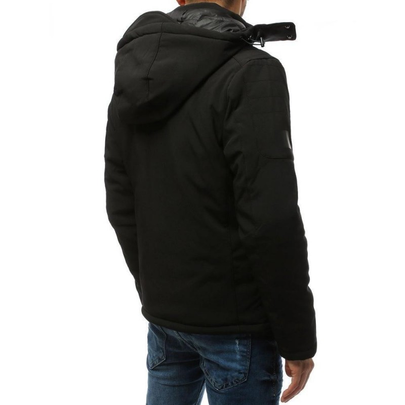 Pánska čierna zimná bunda (tx3124)