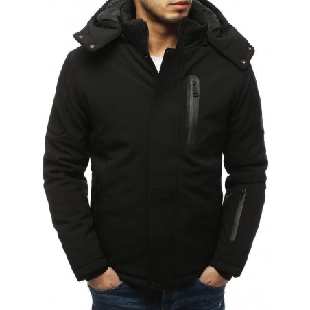 Pánska čierna zimná bunda (tx3125)