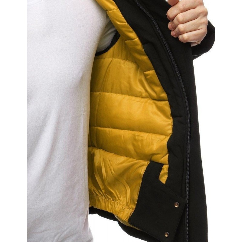 Pánska čierna zimná bunda (tx3125)