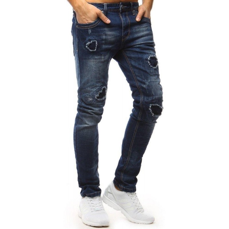 Pánske tmavomodré džínsy (ux1555)