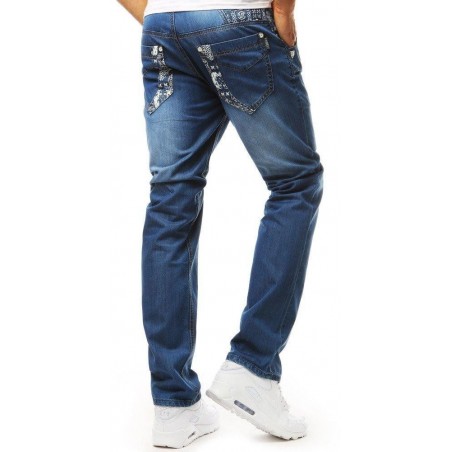 Modré pánské rifle (ux1978)