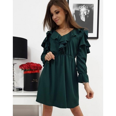 Dámske zelené šaty CELINE EY0589