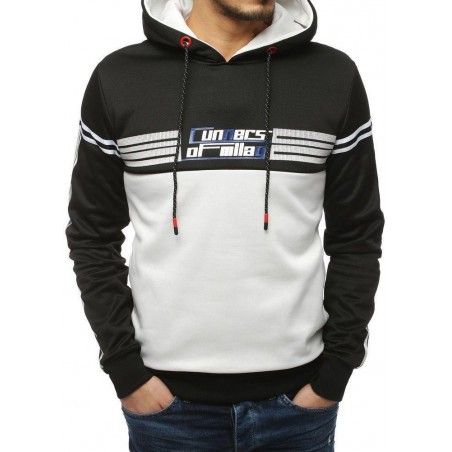 Mikina s kapucňou pre pánov BX4303 - čierna