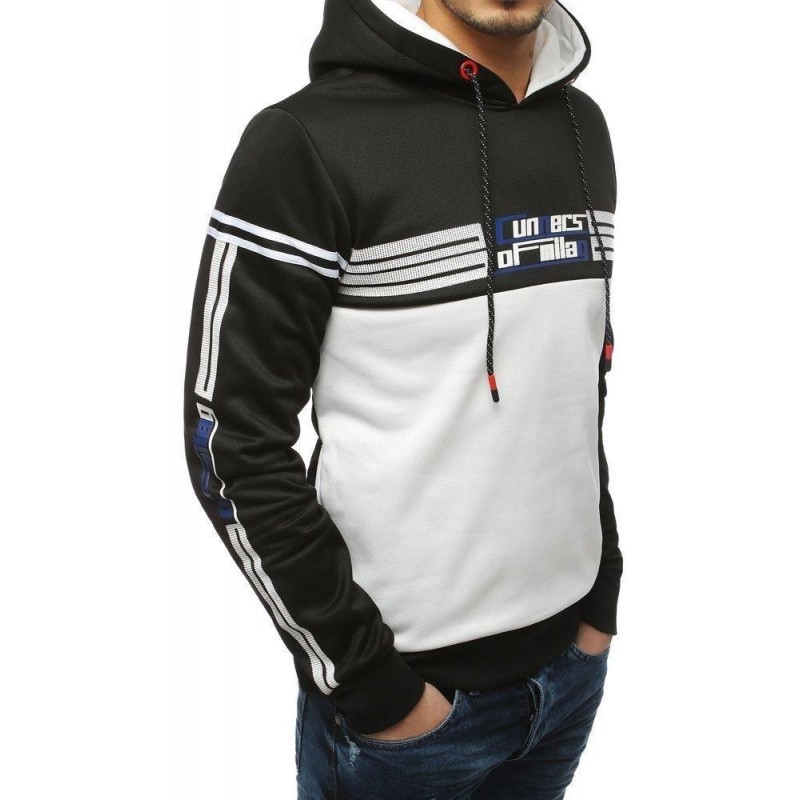 Mikina s kapucňou pre pánov BX4303 - čierna