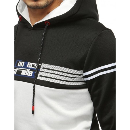 Mikina s kapucňou pre pánov BX4303 - čierna