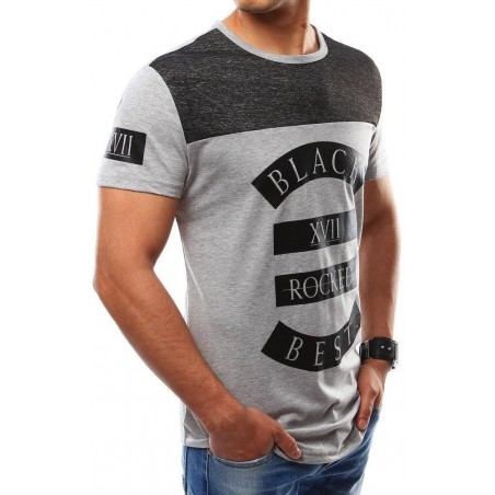 Sivé tričko pre pánov (rx2440)