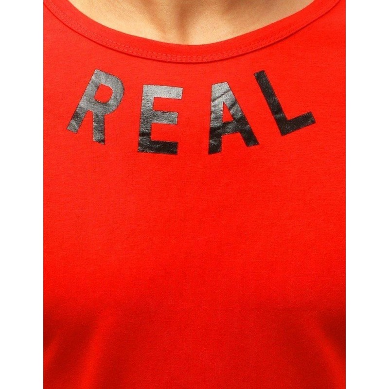 Pánske červené tričko RX3815