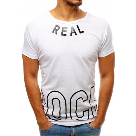 Pánske biele tričko RX3818