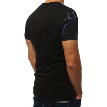 Pánske tričko s potlačou RX3831- modré