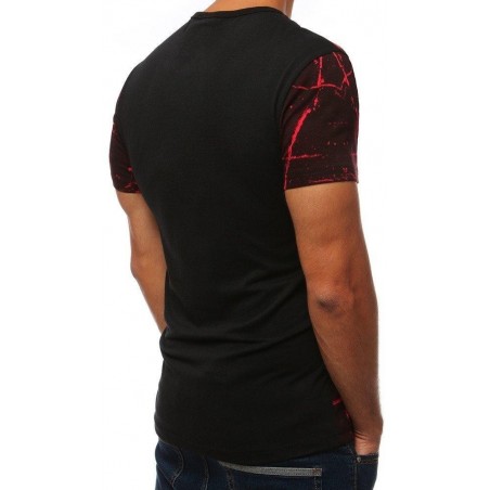 Pánske tričko s potlačou RX3833 - červené