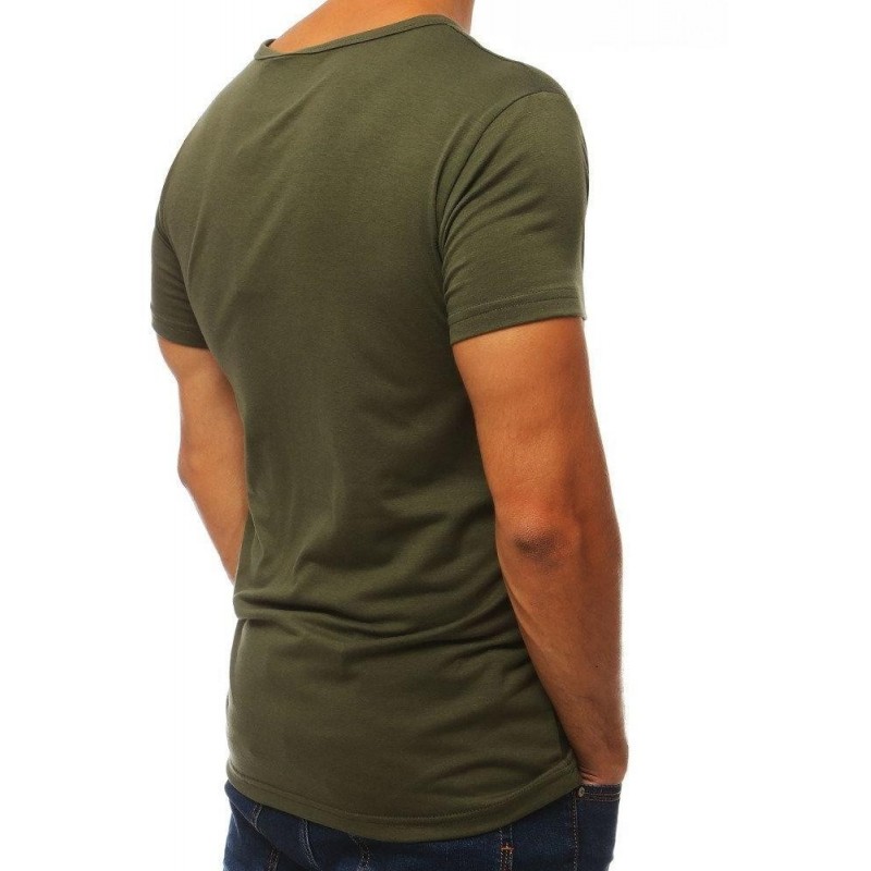 Pánske tričko s okrúhlym výstrihom RX3842 - zelené