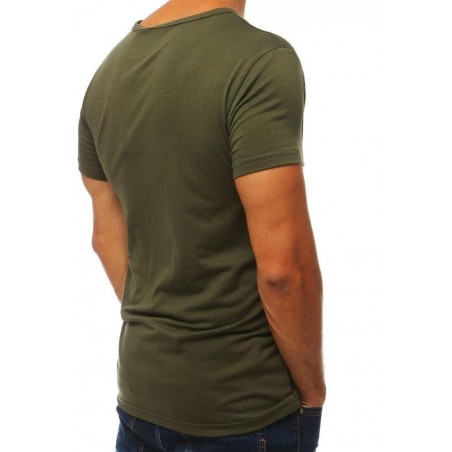Pánske tričko s okrúhlym výstrihom RX3842 - zelené