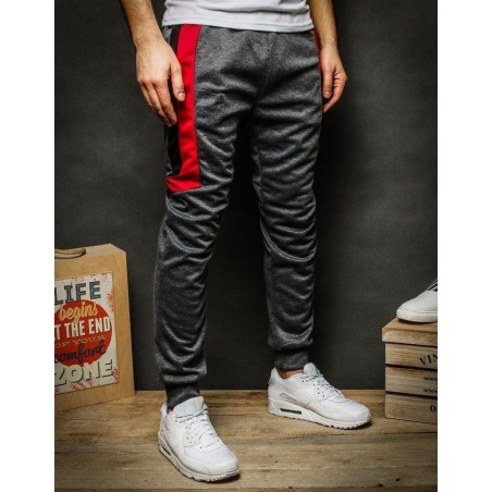 Tmavosivé tepláky pre pánov UX2272