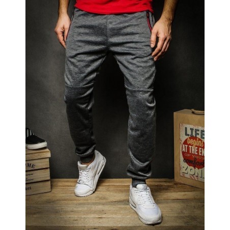 Tmavosivé tepláky pre mužov UX2278